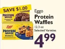 Festival Foods Eggo protein waffles offer