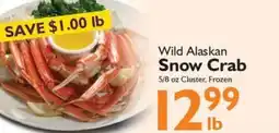 Festival Foods Wild Alaskan Snow Crab offer