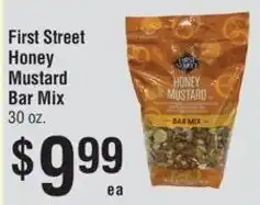 Smart & Final First Street Honey Mustard Bar Mix offer