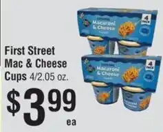 Smart & Final First Street Mac & Cheese Cups offer
