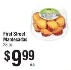 Smart & Final First Street Mantecadas offer
