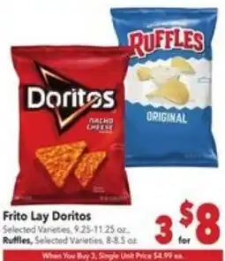 Vallarta Supermarkets Frito Lay Doritos offer