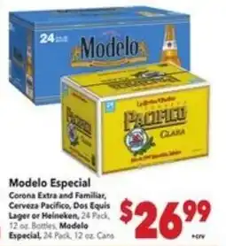 Vallarta Supermarkets Modelo Especial offer