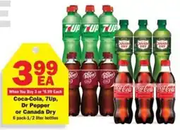 Schnucks Coca-Cola, 7Up, Dr Pepper or Canada Dry offer