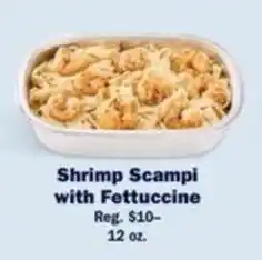 Schnucks Shrimp Scampi with Fettuccine offer