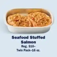 Schnucks Seafood Stuffed Salmon offer