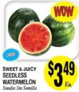 Arlan's Market Sandia Sin Semilla offer