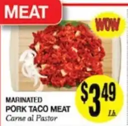 Arlan's Market Marinated Pork Taco Meat offer