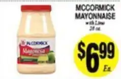 Arlan's Market McCormick mayonnaise offer
