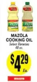 Arlan's Market Mazola cooking oil offer