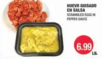 Scrambled Eggs In Pepper Sauce