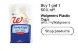 Walgreens Walgreens Plastic Cups offer