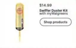 Walgreens Swiffer Duster Kit with myWalgreens offer