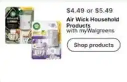 Walgreens Air Wick Household Products offer