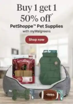 Walgreens PetShoppe Pet Supplies offer