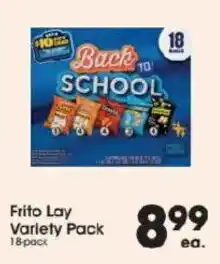 Price Rite Frito Lay Variety Pack offer
