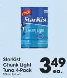 Price Rite StarKist Chunk Light Tuna offer
