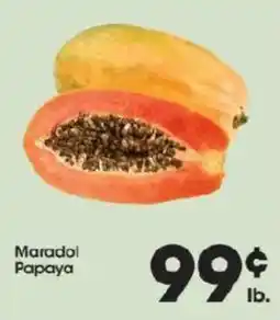 Price Rite Maradol Papaya offer
