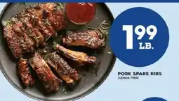 Price Rite Pork Spare Ribs offer