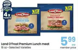 Safeway Land O'Frost Premium Lunch meat offer