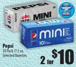 Times Supermarkets Pepsi mini offer