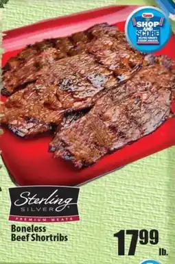 Times Supermarkets Sterling Silver Boneless Beef Shortribs offer
