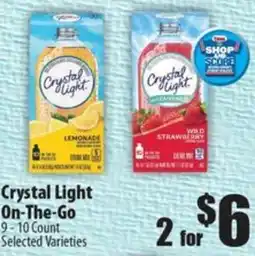 Times Supermarkets Crystal Light On-The-Go offer