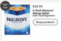Walgreens Nasacort Allergy Relief offer