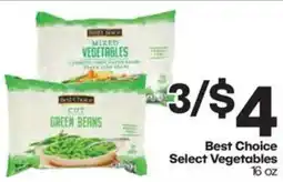 Harp's Market Best Choice Select Vegetables offer