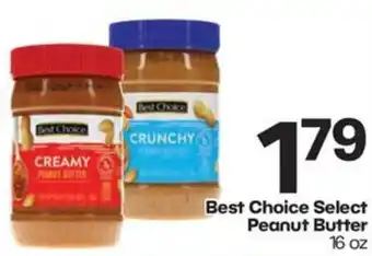 Harp's Market Best Choice Select Peanut Butter offer