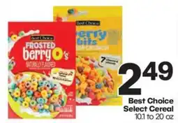 Harp's Market Best Choice Select Cereal offer