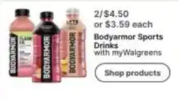 Walgreens Bodyarmor sports drinks offer