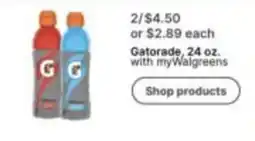 Walgreens Gatorade offer