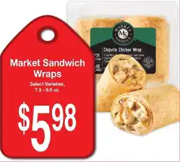 Super Saver Market Sandwich Wraps offer