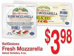 Super Saver BelGioioso Fresh Mozzarella offer