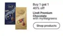 Walgreens Lindt Premium Chocolate offer