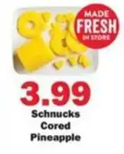 Schnucks Schnucks Cored Pineapple offer