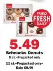 Schnucks Schnucks Donuts offer