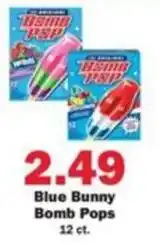 Schnucks Blue Bunny Bomb Pops offer