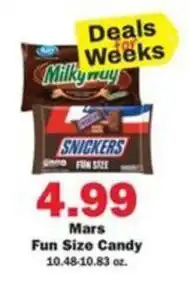 Schnucks Mars Fun Size Candy offer