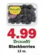 Schnucks Driscoll's blackberries offer