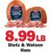 Schnucks Dietz & Watson Ham offer