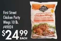 Smart & Final First Street Chicken Party Wings offer