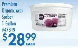 Smart & Final Acai Sorbet offer