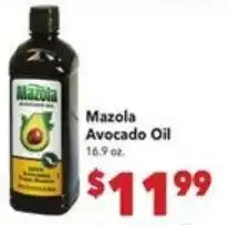 Vallarta Supermarkets Mazola Avocado Oil offer