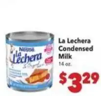 Vallarta Supermarkets Nestle la lechera condensed milk offer