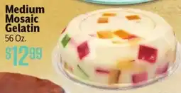 Vallarta Supermarkets Medium Mosaic Gelatin offer