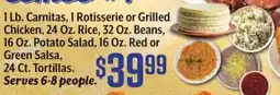 Vallarta Supermarkets Carnitas Meal offer