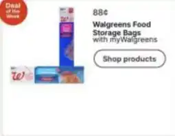 Walgreens Walgreens Food Storage Bags with myWalgreens offer