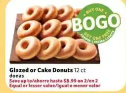 Fresco y Más Glazed or Cake Donuts offer
